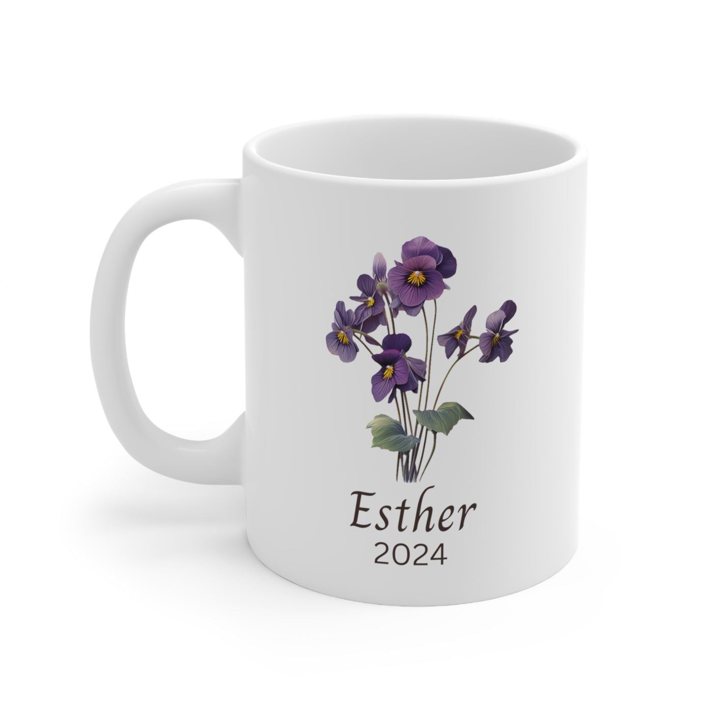 Personalized mug Birth flower February