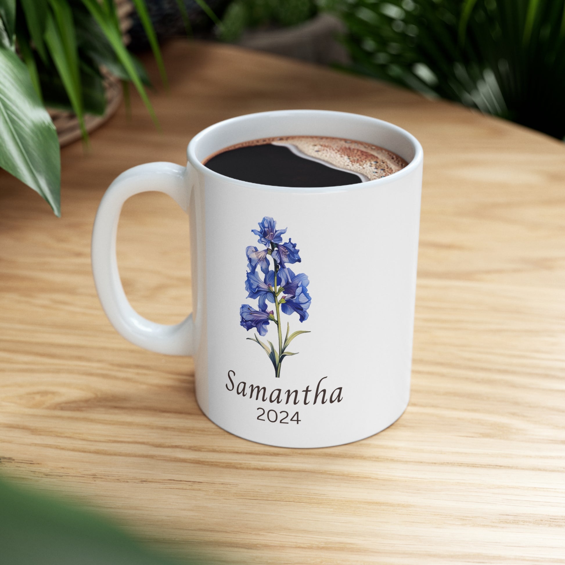 Personalized mug Birth flower July