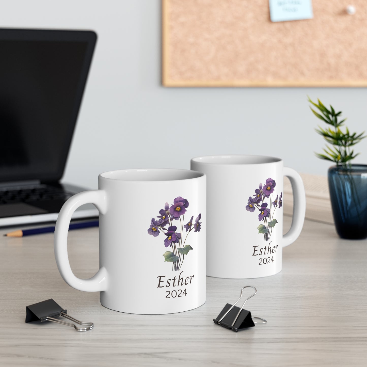 Personalized mug Birth flower February