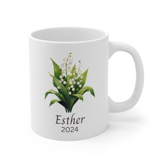 Personalized mug Birth flower May
