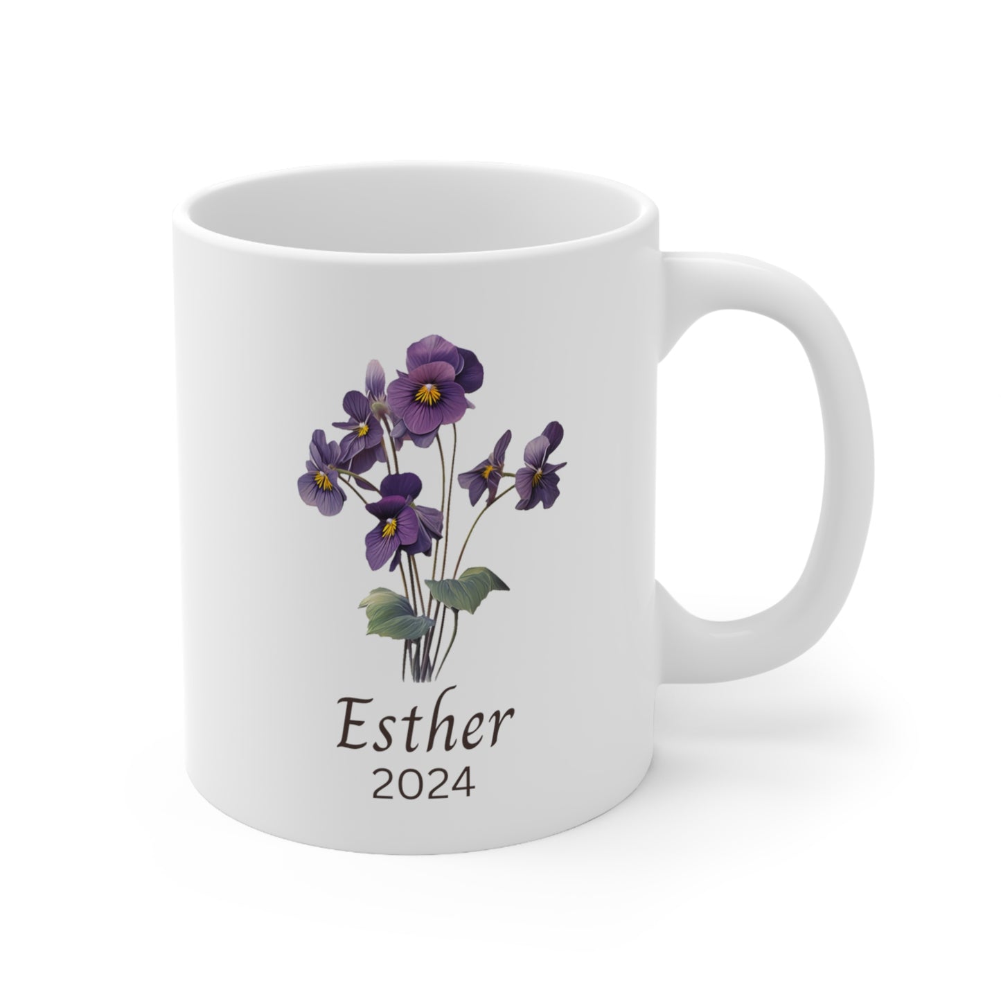 Personalized mug Birth flower February