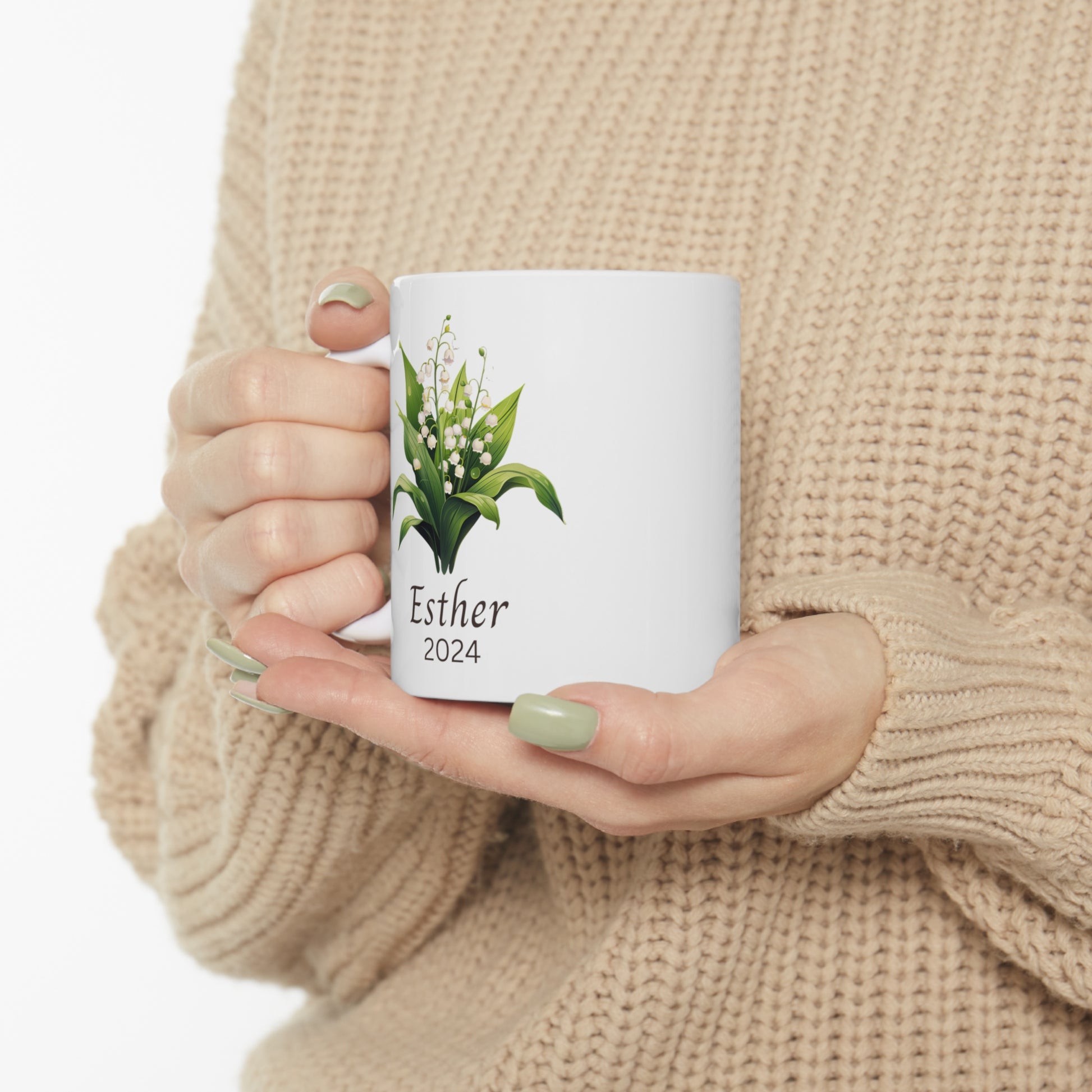 Personalized mug Birth flower May