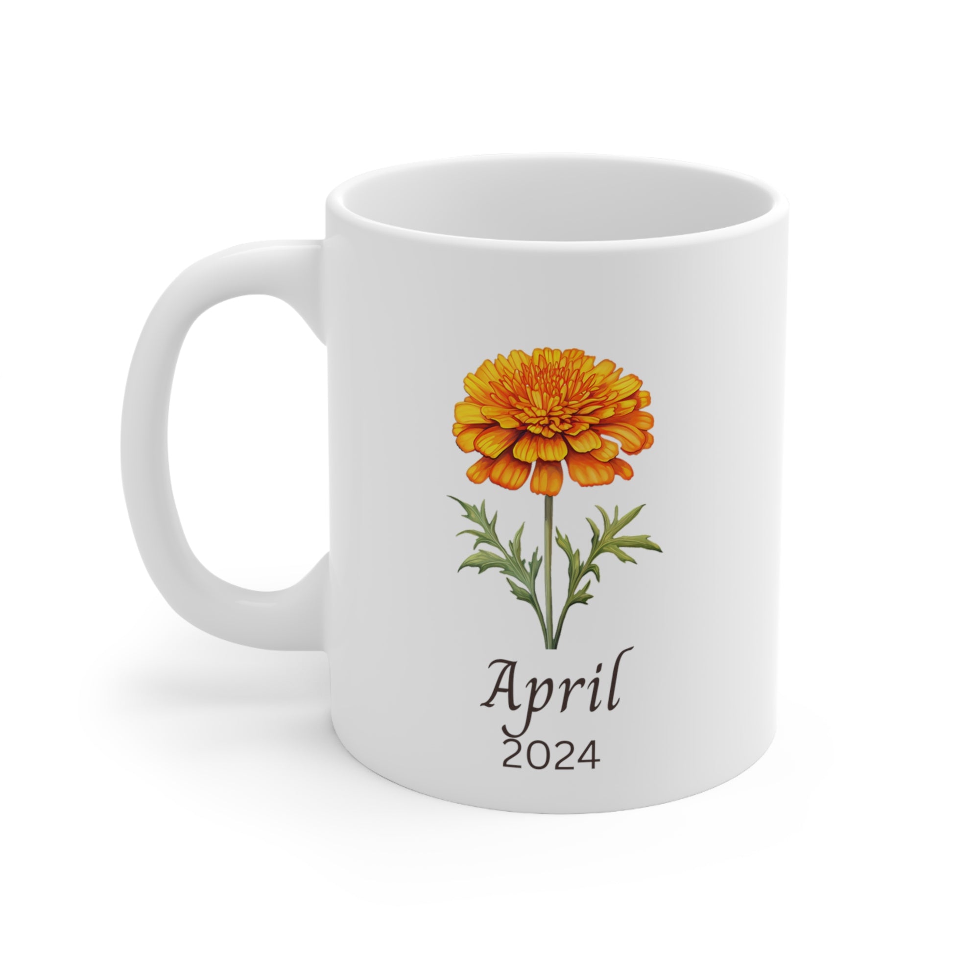 Personalized mug Birth flower October