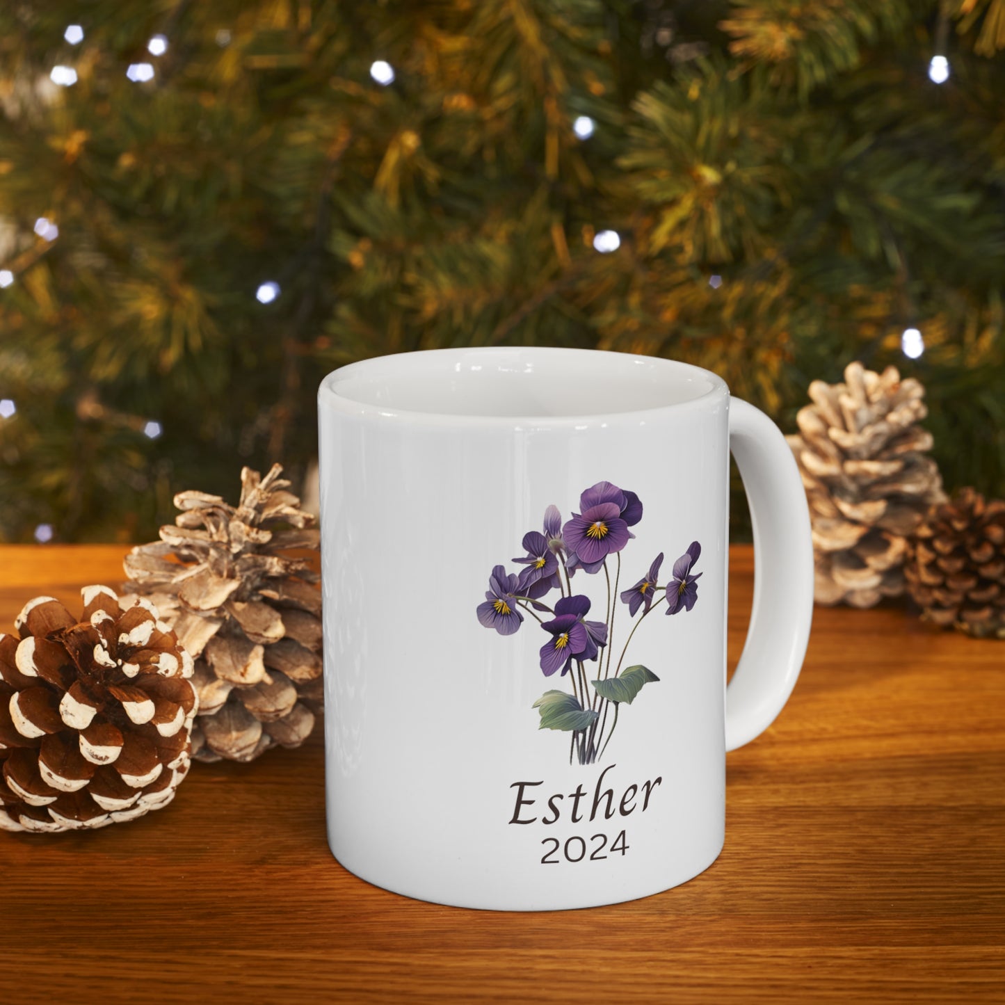 Personalized mug Birth flower February