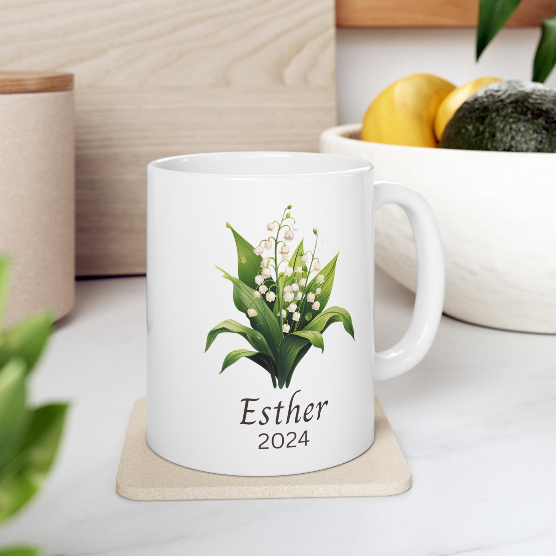 Personalized mug Birth flower May
