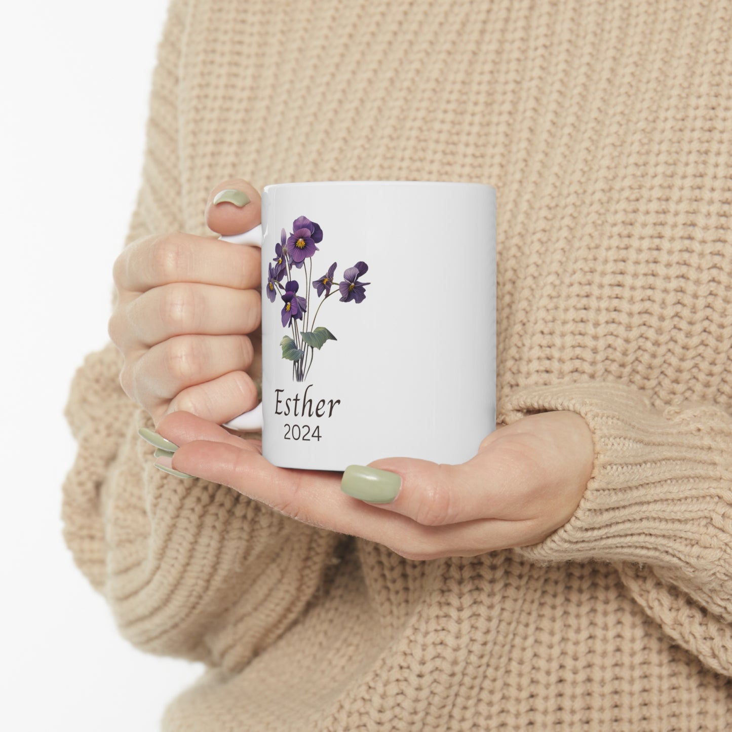 Personalized mug Birth flower February