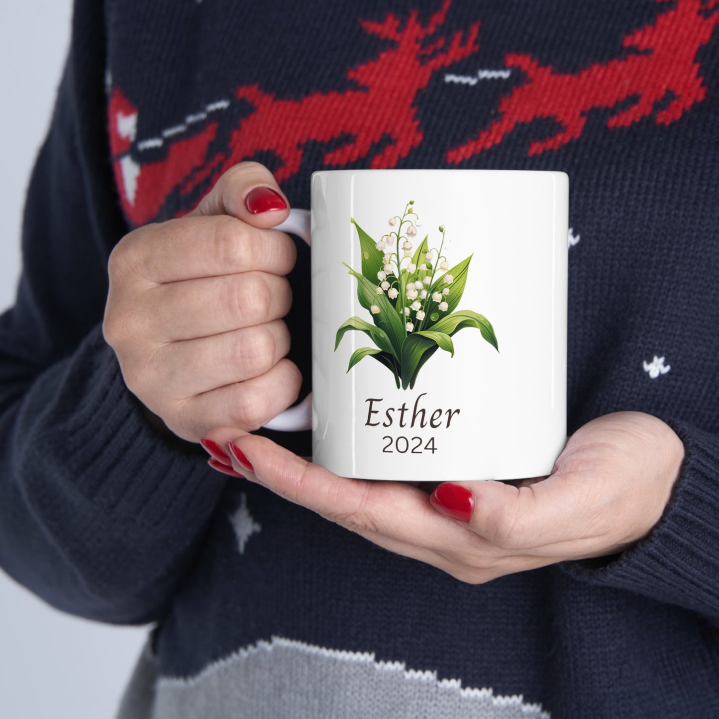 Personalized mug Birth flower May