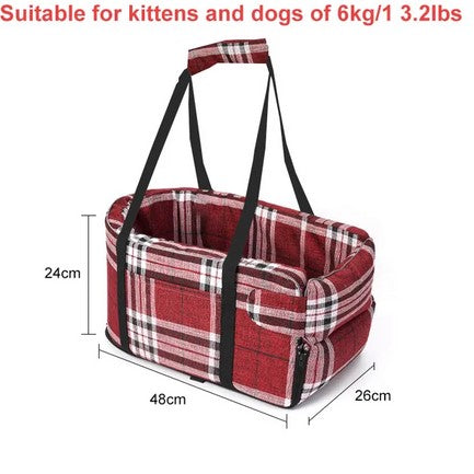 Dog car seat Pet carrier Cat and Dog bag