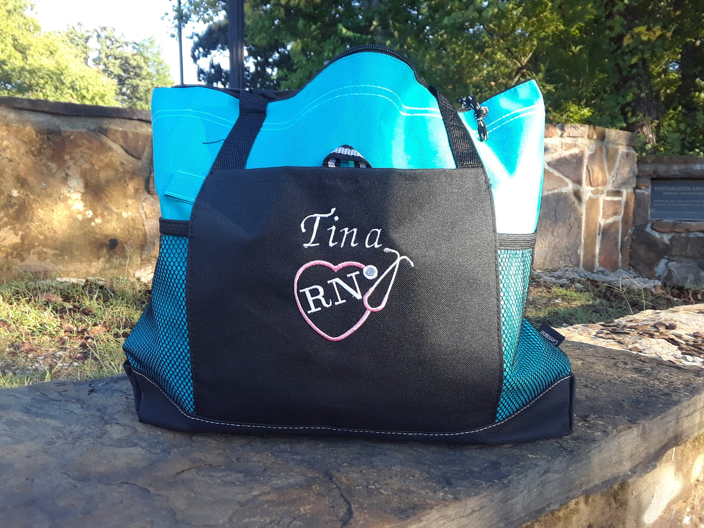 Nurse Tote Bags - Personalized | For RN, LPN, CNA, CMA, MA, ANY TITLE