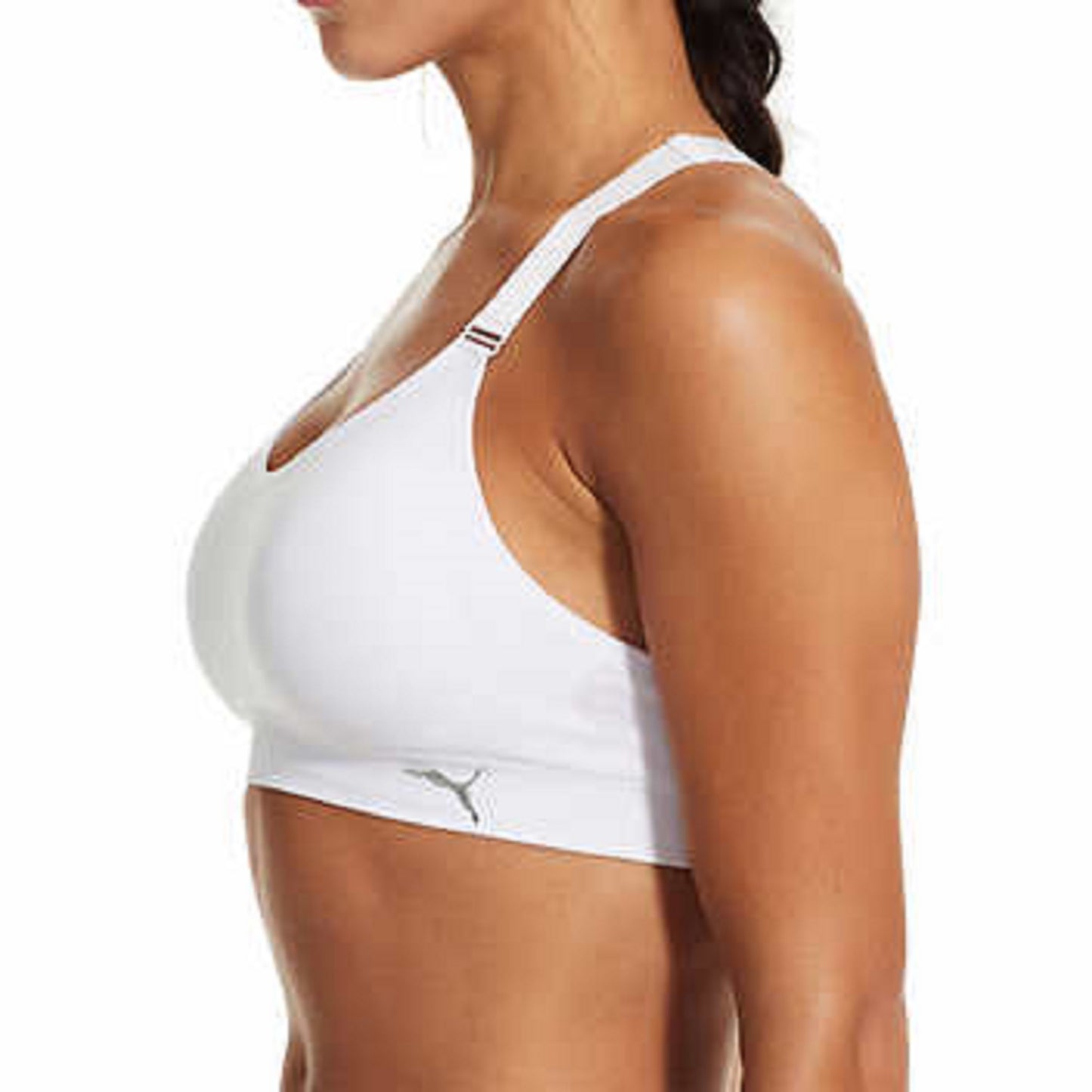 PUMA Sports Bra, Padded - Black, White, Grey - 3pack