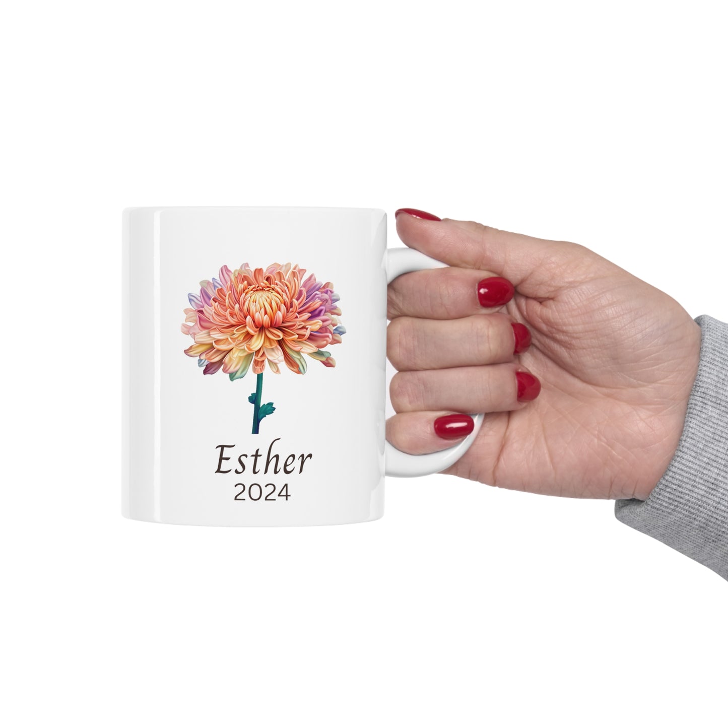 Personalized mug Birth flower November