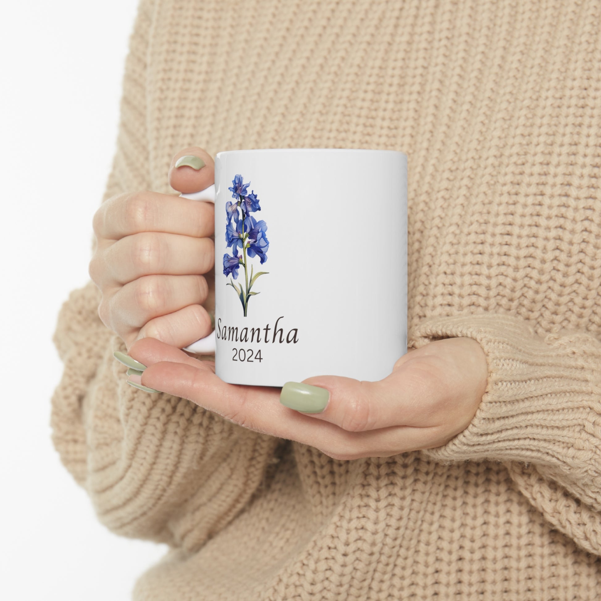 Personalized mug Birth flower July