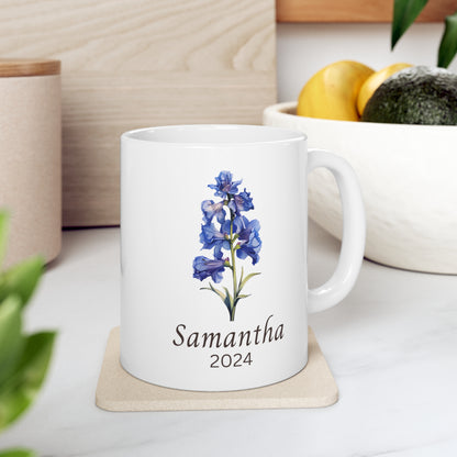 Personalized mug Birth flower July