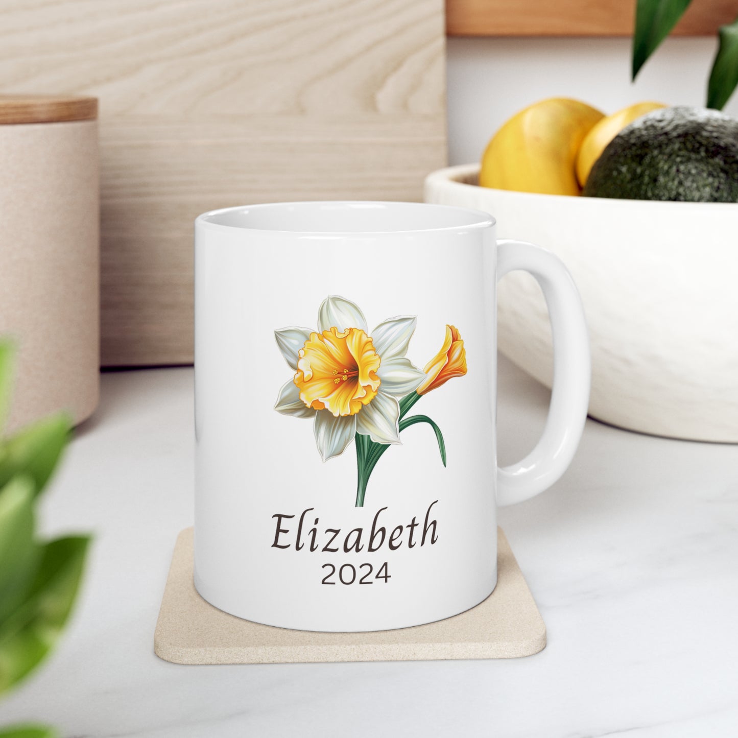 Personalized mug Birth flower December