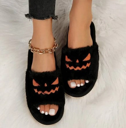 Halloween Slippers - Spooky