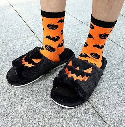 Halloween Slippers - Spooky