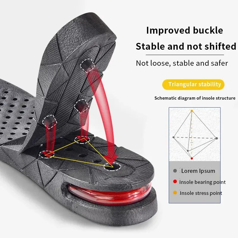 Height Increase Insoles Inserts for Men and Women