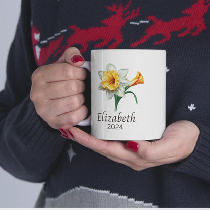 Personalized mug Birth flower February