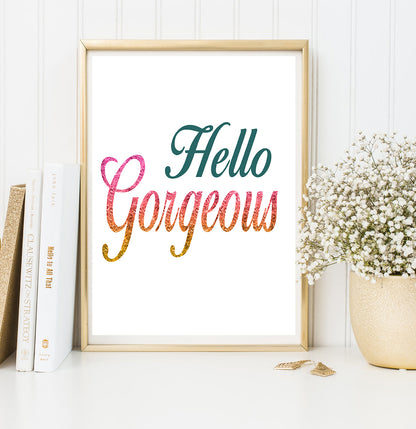 Motivational Quotes - Hello Gorgeous (Bonus Included)