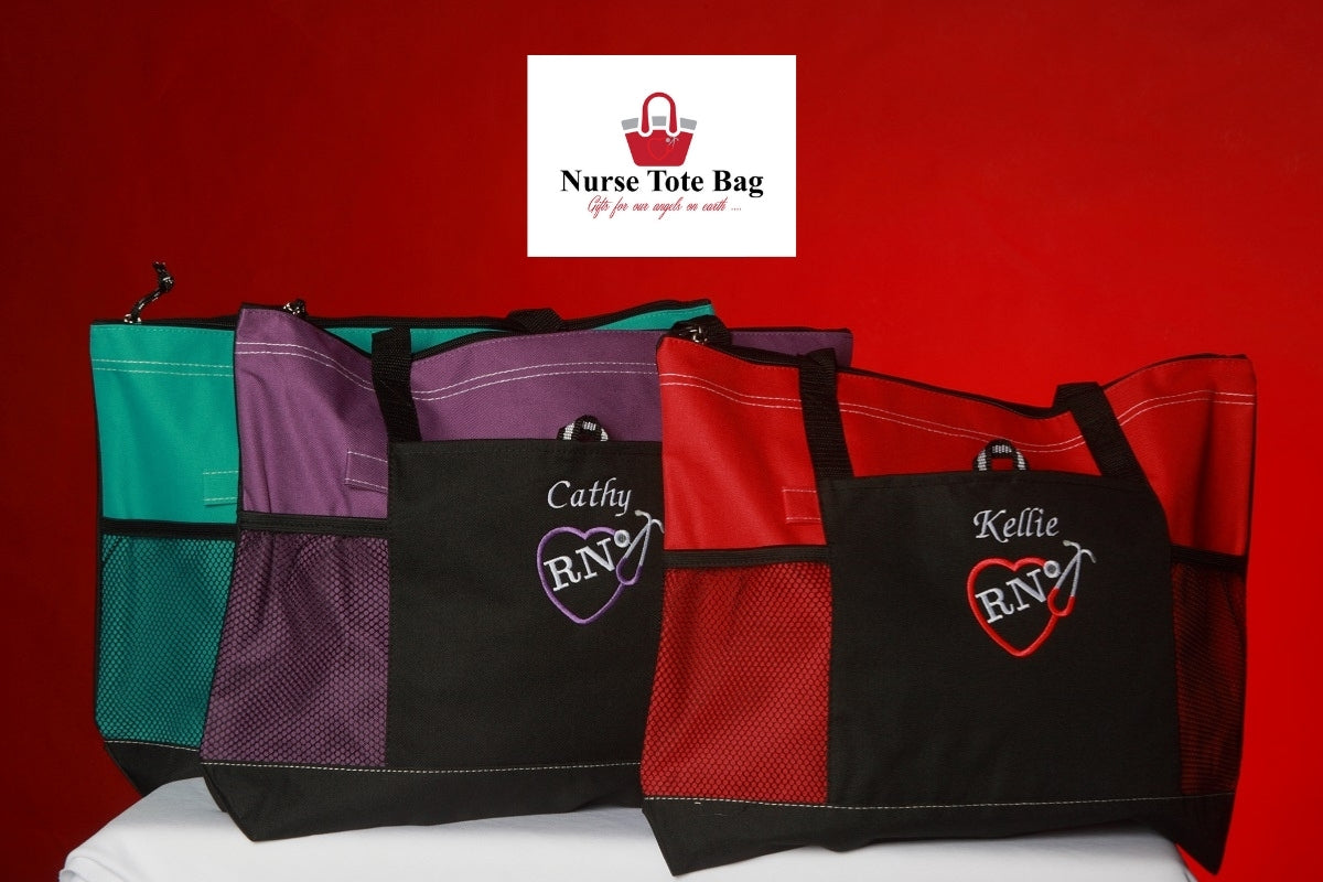 nurse personalised bags customize tote bag nurse personalized nurse bags and totes personalized nurses bag RN LPN CNA 