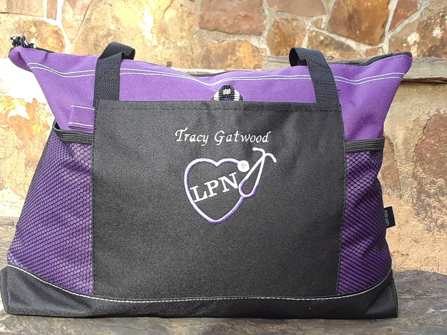 Nurse Tote Bags - Personalized | For RN, LPN, CNA, CMA, MA, ANY TITLE