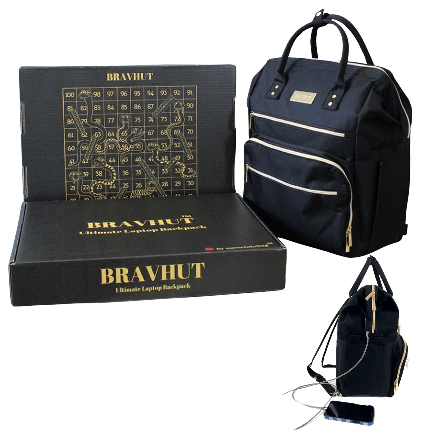 Laptop Backpack for Women - BRAVHUT