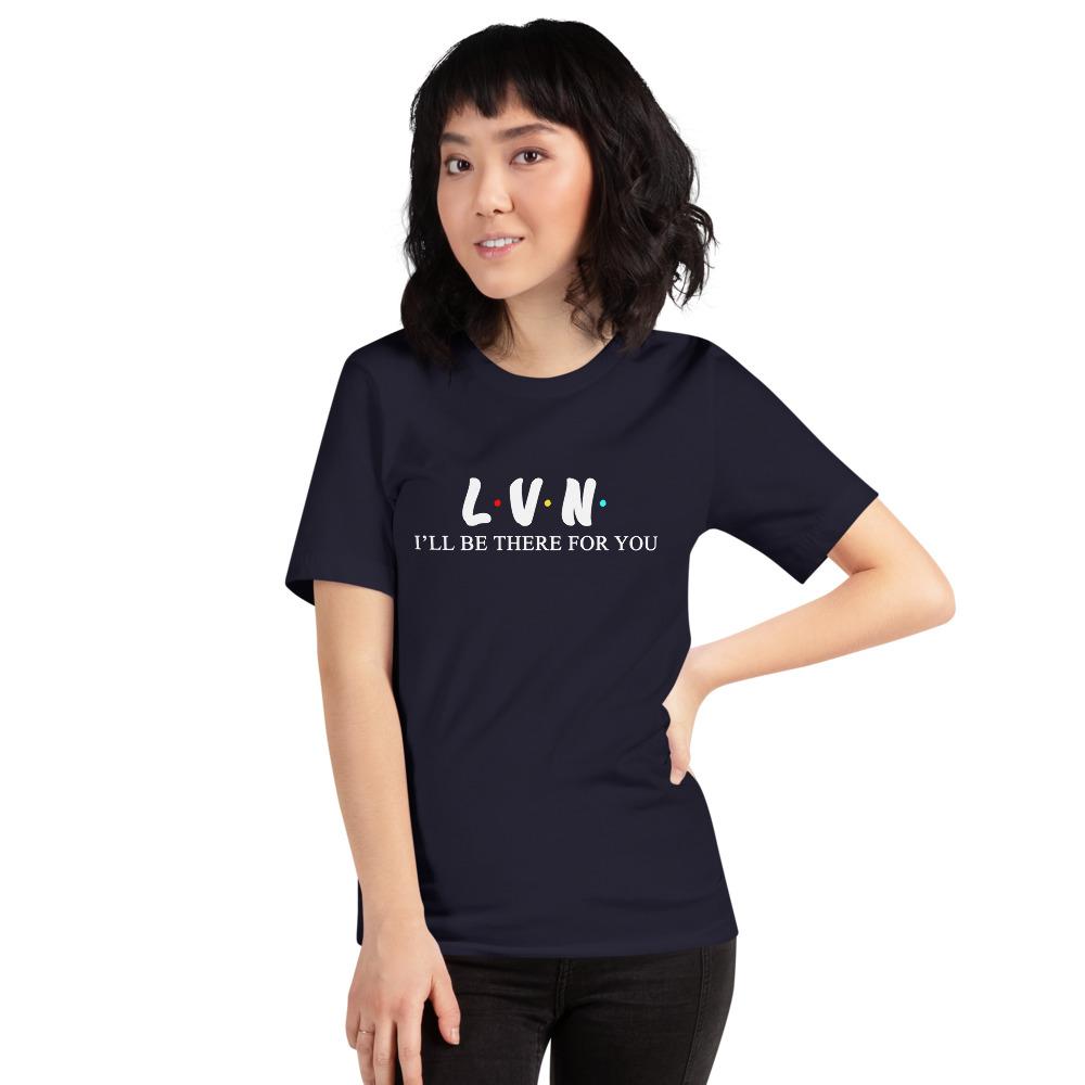 Black LVN Nurse Licensed Vocational Nurse Nursing' Men's T-Shirt